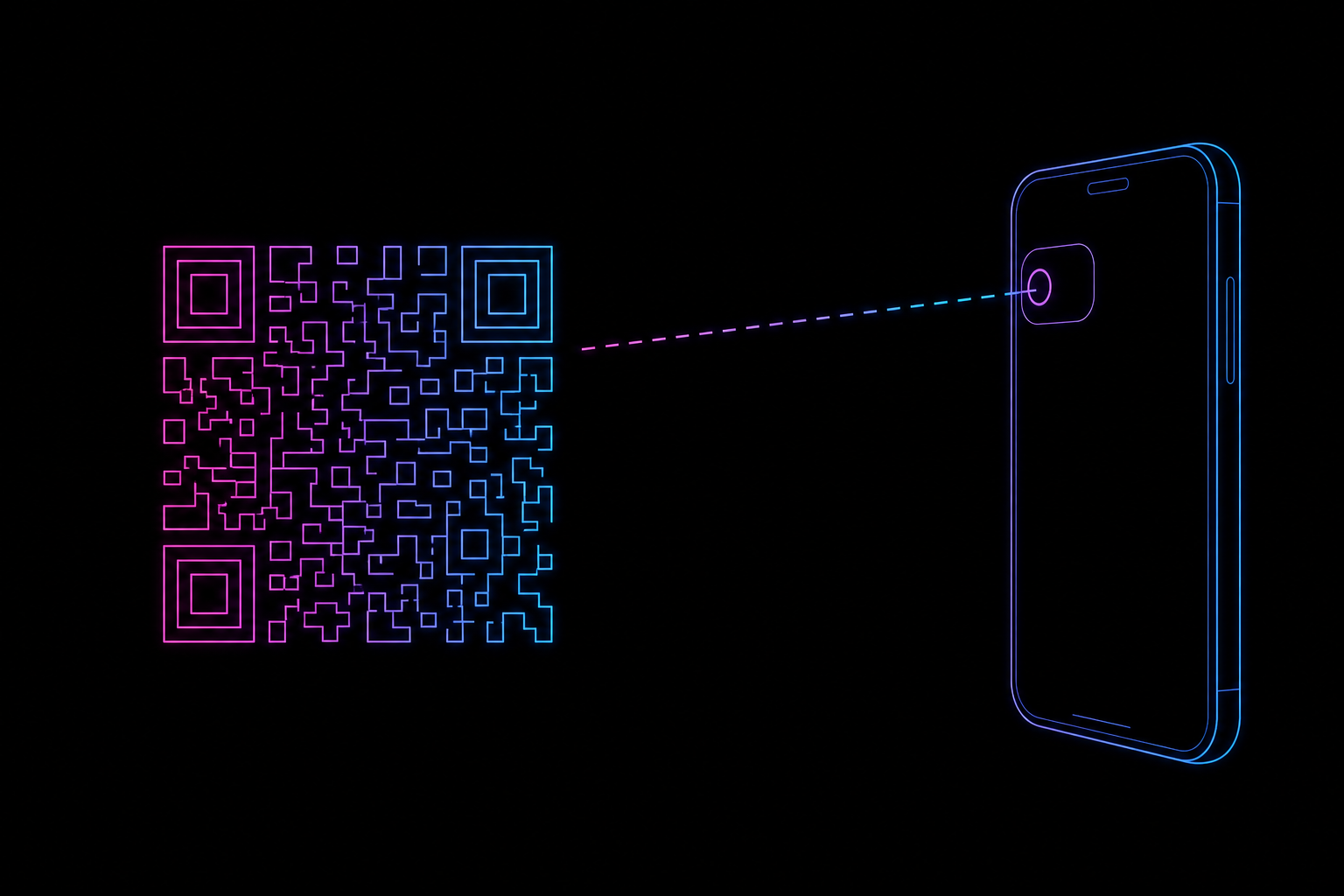 Гость сканирует QR-код подписки в баре
